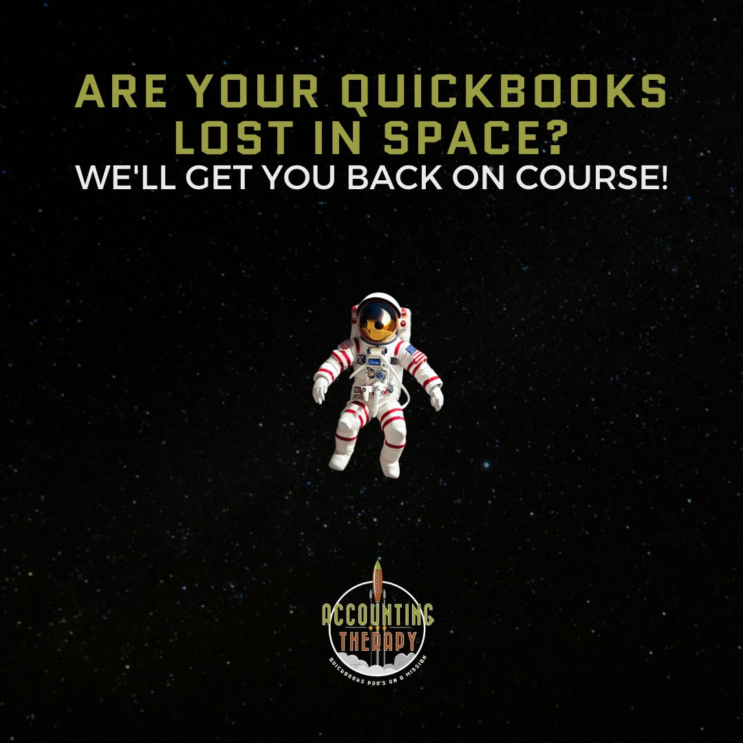 CLEAN UP YOUR QUICKBOOKS WITH ACCOUNTING THERAPY